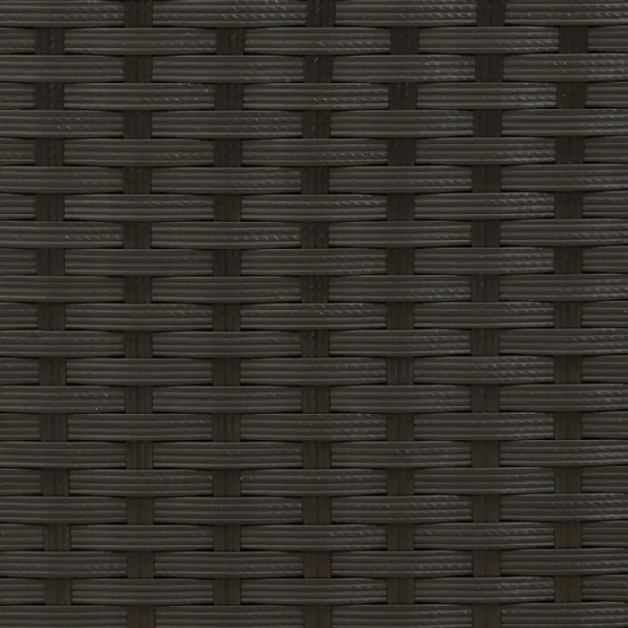 Подвійний садовий шезлонг з навісом, чорний, 136 x 202 x 140 см