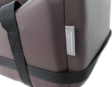 Автоматик для собак Mayaadi-Home: крісло-ліжко для собак з штучної шкіри, чорний, розмір M (50x45 см)