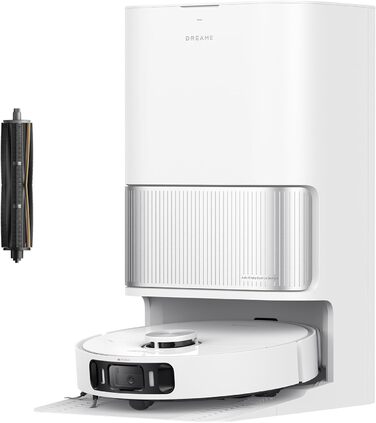 Робот-пилосос Dreame L40 Ultra AE з функцією миття, 19000 Па потужність всмоктування, багато щіток та гнучкий моп, для вологого та сухого прибирання. Автоматична станція очищення пилу.