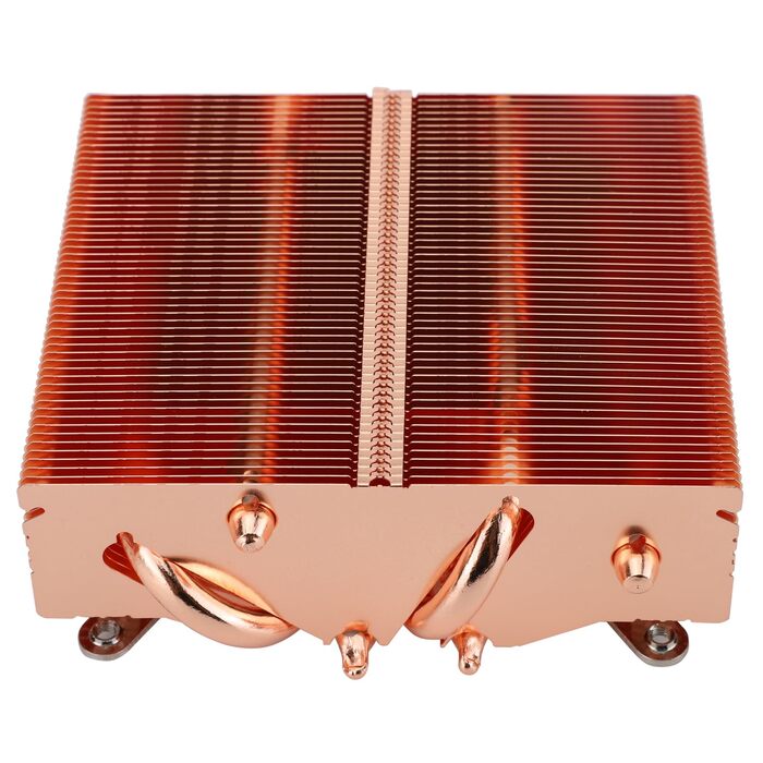 Thermalright AXP90-X53: Низькопрофільний кулер CPU для ITX, 53 мм, PWM вентилятор TL-9015R, технологія AGHP, сумісний з AMD AM4/AM5 та Intel 1700/1150/1151/1155/1156/1200 (модель з чистої міді)