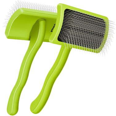 Професійна щітка Pecute Slicker для собак, видаляє підшерсток, ковтуни, 25 мм (S), без липких кульок