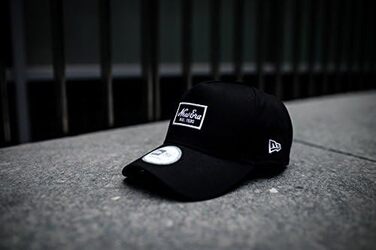 Кепка New Era 9FORTY Script Trucker - Маронова/Біла, Чорний колір, Єдиний розмір