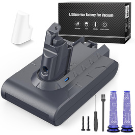 Акумулятор Keenstone 6500mAh 25.2V для пилососів Dyson V10 Animal, Absolute, Motörhead, Fluffy, Total Clean, SV12 (замінник V6 6.5Ah)