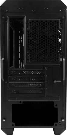 Корпус для ПК Genesis Irid 503 micro ATX, чорний, з вікном