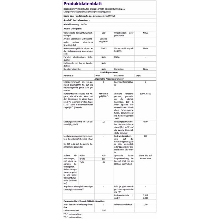 SMARTIVE LED лампа настільна з бездроговою зарядкою - офісна лампа з 10W бездротовою зарядкою, регульоване світло, USB вихід, чорний колір