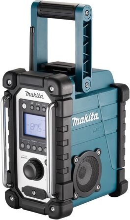 Радіо для будівельного майданчика Makita DMR112 з DAB+ та Bluetooth (7,2 В - 18 В, без акумулятора, без зарядного пристрою)