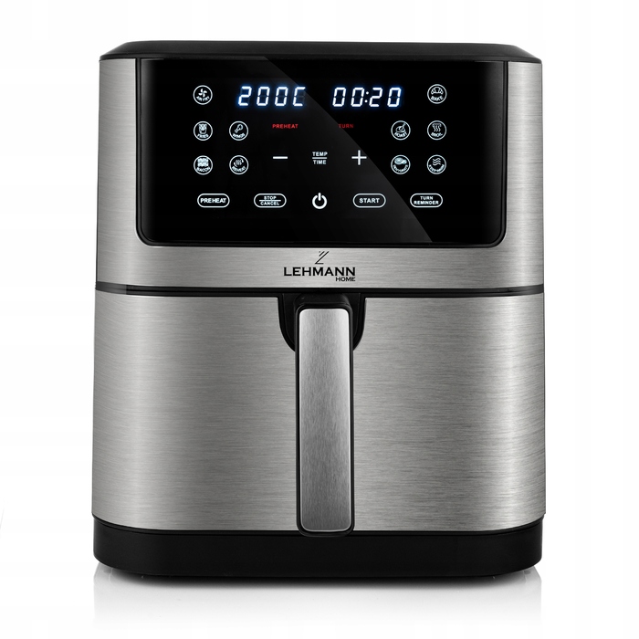 Аерофритюрниця Lehmann Fresco LHODF-1880 1800Вт 8л, сріблясто-сіра