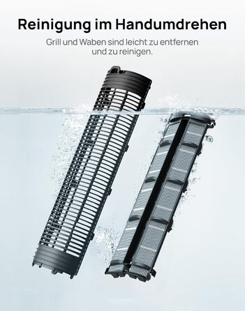 Охолоджувач повітря Dreo з водяним охолодженням, тихий, 40-дюймовий, з поворотом 80°, 3 режими, 4 швидкості, з пульт керування (білий/чорний)