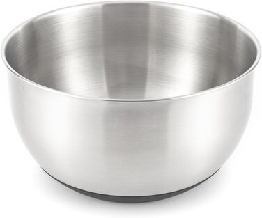 Салатниця-швидкокрутка з нержавіючої сталі – для миття, просушування та зберігання салату. BPA-free, об'єм 4,5 л, з ручним приводом