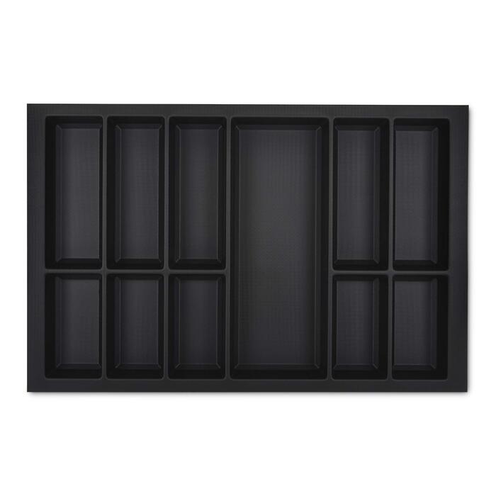 Органайзер для столових приборів Orga-Box VII Schwarz 726x474 мм KH Schröder для кухні (800 мм)