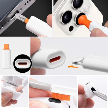 Набір для чищення клавіатури та гаджетів 25 в 1: клавіатура, телефон, камера