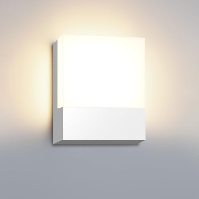 LED вуличні/внутрішні настінні світильники Kingwen 4 шт., 20W, регульований кут розсіювання, тепле біле світло 3000K, IP65, чорний колір