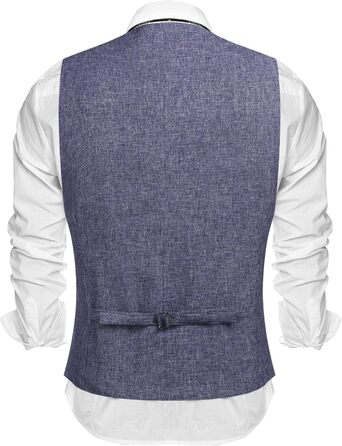 Жилет чоловічий COOFANDY Casual Business Slim Fit, 3XL, Синій