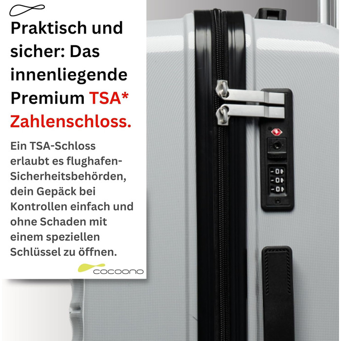 Чемодан великий 100 літрів з TSA замком: валіза, ролер, валіза з жорстким корпусом, валіза XL сірого кольору