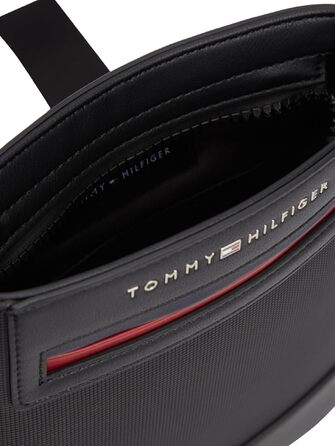 Жіноча сумка-кросбоді Tommy Hilfiger TH Foundation Mini Crossover, чорна, універсальний розмір