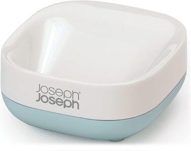 Мильниця Joseph Joseph Slim компактна, біло-блакитна, 6.2 x 14.1 x 9.1 см