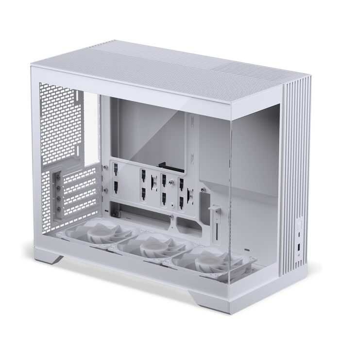 Корпус для ПК Phanteks XT V3 Mini-Tower Micro-ATX, білий, загартоване скло, 3x 120мм RGB вентилятори, підтримка радіатора 360мм та GPU 430мм