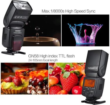 Спалах Yongnuo YN568EX III: Бездротовий Master/Slave TTL для Canon DSLR