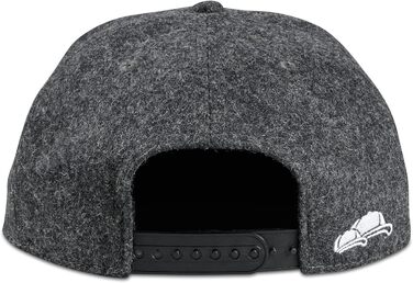 Кепка Snapback Soulbuddy - унісекс, стильна кепка для чоловіків та жінок - ідеальна для повсякденного носіння та відпочинку - бейсболка, розмір one size, темно-сірий