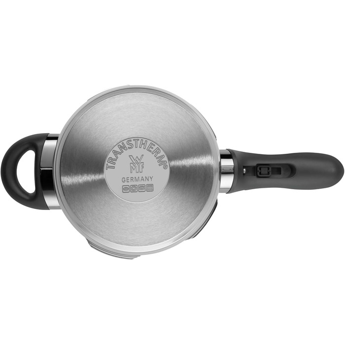 Швидковарка WMF Perfect Plus One Pot Induktion 4,5л з функцією приготування на пару, Cromargan® нержавіюча сталь, 2 режими, знімний ручка кришки