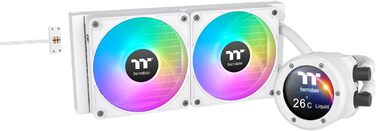 Система водяного охолодження Thermaltake TH280 V2 240mm з підсвічуванням ARGB Snow