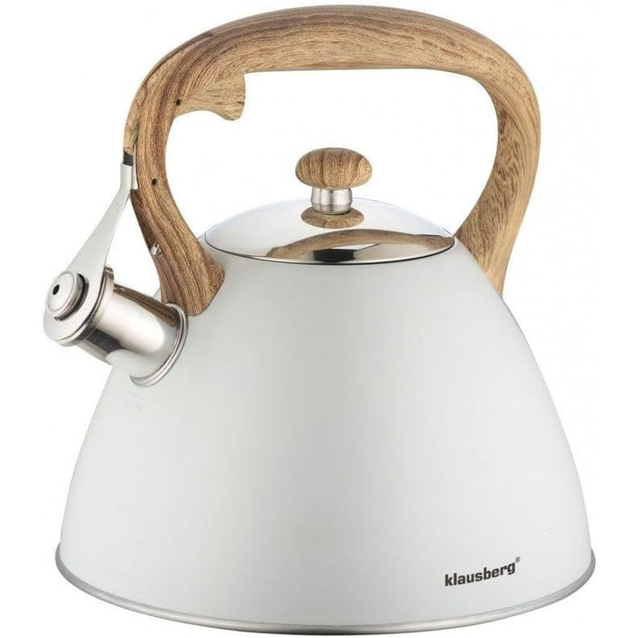 Електричний чайник Klausberg KB-7264, 3л, сірий, з носиком