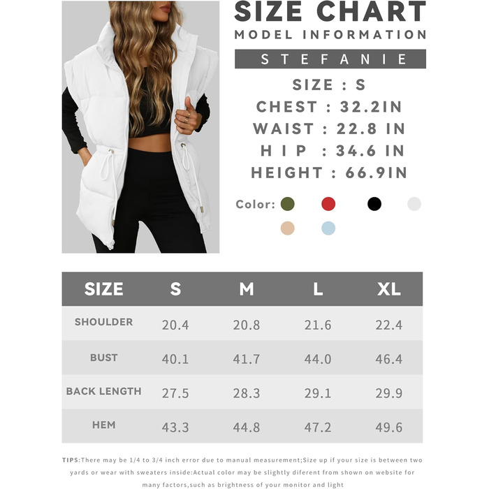 Жіночий великий пуховик ELLEVEN з капюшоном, стьобаний, на блискавці, з кишенями (XL, білий/розкішний сад)