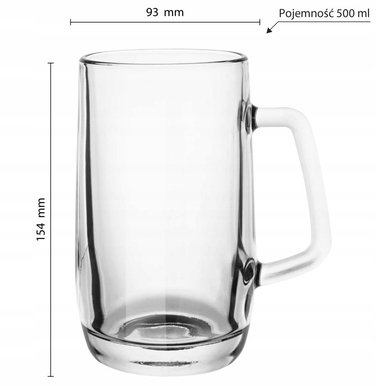 Бокали для пива Glasmark, 500 мл, 6 шт.