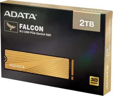 SSD ADATA FALCON PCIe Gen3x4 M.2 2280 1TB - Швидкий накопичувач