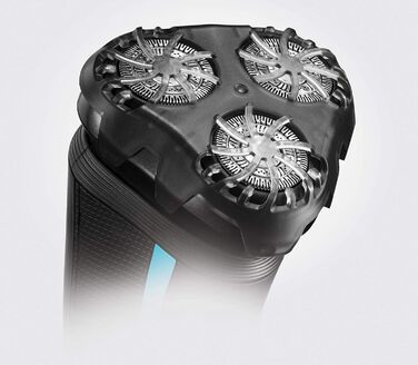 Електричний чоловічий гоління Remington R6 Aqua Rotationsrasierer R6000 – вологий/сухий, USB, 60 хв, з тримером