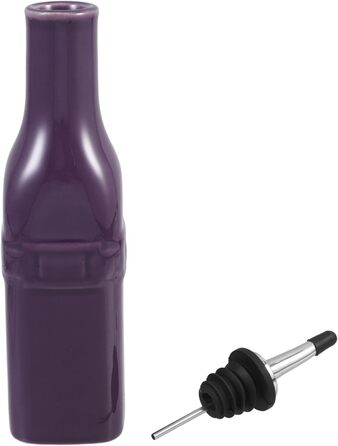 3 Ceramic Oil Can Oil Sprayer for Cooking Pour Spout Olive Oil Bottle Essential Oils for Diffusers for Home Bottles Olive Oil Spray Olive Oil Dispenser Rapeseed Oil Oils Violet