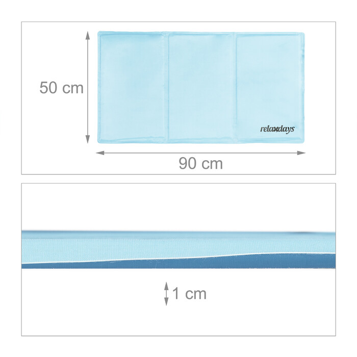 Relaxdays Blue Cooling Mat for Dogs