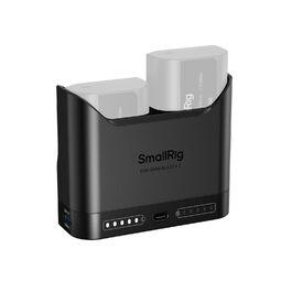 Зарядний пристрій SmallRig DMW-BLK22 для Panasonic Lumix GH5, GH6, GH7, S5, S5 II, S9, G9 II — подвійний акумуляторний зарядник з USB-C 22.5W