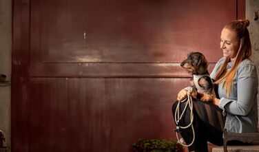 Шлейка для собак Alpine Curli Clasp Vest Harness Light Gray S