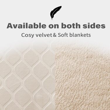 Водонепроникний килимок для собак, 127x152 см. М'який двосторонній коврик для собак великих порід, захист дивану. Сірий + бежевий (80x100 см)