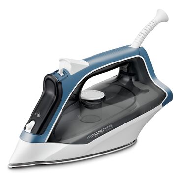 Праска Rowenta Effective 2 з подачею пари 30 г/хв, 2200 Вт, синій/сірий, Anti-Kalk, INOX-підошва, DX1531D1