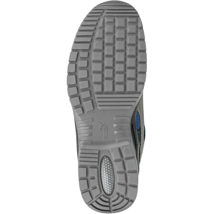Черевики безпеки PUMA SAFETY Omni Low S1P SRC, робоче взуття, сталева захисна капа, дихаюча тканина, антиковзання, захист від проколів, чоловічі, 43 EU, блакитні