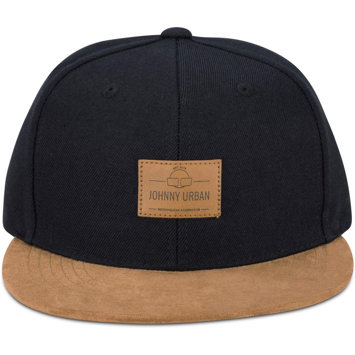 Кепка Johnny Urban Dean - стильна кепка-снуд для чоловіків та жінок, чорна/коричнева, регульована