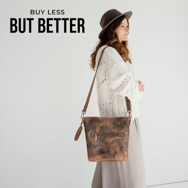 Сумка через плече Berliner Bags Siena Vintage з натуральної шкіри (Earth) - жіноча сумка-месенджер середнього розміру