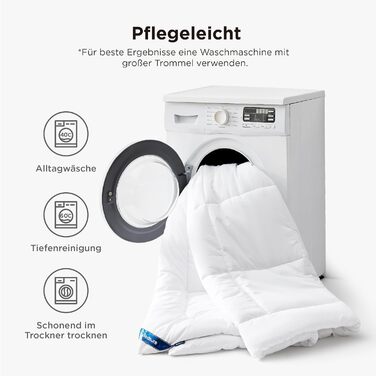 Комплект постільної білизни BEDSURE: ковдра 135x200 (зимова 450gsm, літня 150gsm) для 4 сезонів, 2 шт.