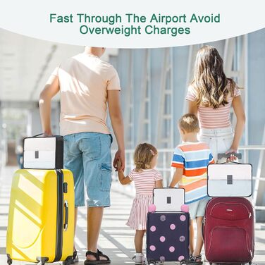 Органайзер для валізи AiQInu, набір 7 шт: кубики для пакування, органайзери для подорожей, сумочки для одягу та взуття (Чорний)