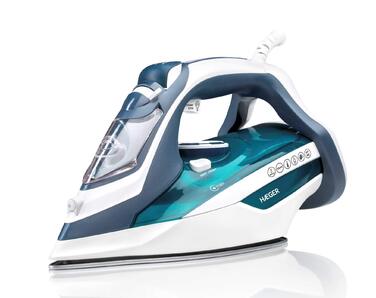 Праска HÆGER ULTRA STEAM 2800: керамічна підошва, захист від накипу та протікання, самоочищення, 2800 Вт