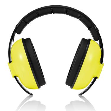 Навушники для захисту вух дитини від 3 місяців | Захист від шуму | З чохлом (Жовтий)