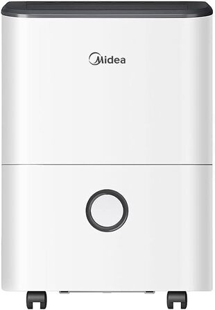 Зволожувач повітря Midea DF-20DEN7-WF, 20л/24г, 100м³, білий, з Wi-Fi, таймер 24г, бак 3л