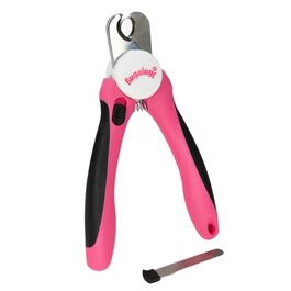 Триммер для обрізання кігтів собак та котів Bugalugs з захистом та пилкою для кігтів. Підходить для собак, котів, цуценят та кошенят (розмір M-L)