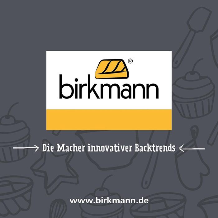 Форма для випічки роз'ємна Birkmann 28 см сіра, вуглецева сталь, антипригарне покриття, високий борт 9 см, захист від протікання, для тортів та випічки
