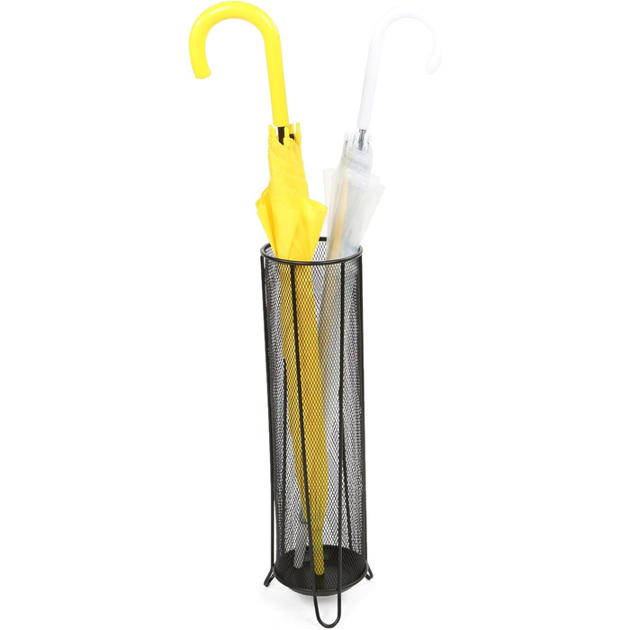 Стійка для парасоль під парасольки Mind Reader Network Collection, чорна, 166 см