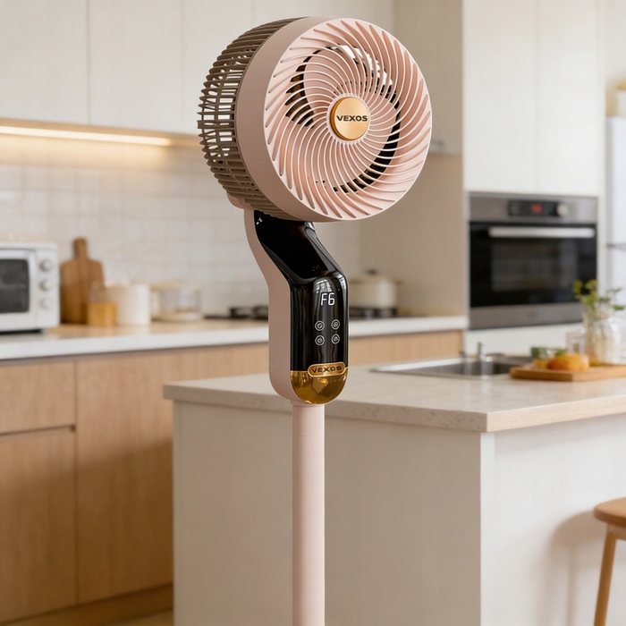 Підлоговий вентилятор Vexos Aura-x30 Air, бежевий
