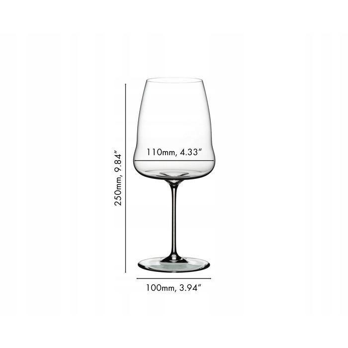 Келих для червоного вина Riedel Winewings Syrah, прозорий, 865 мл, 1 шт.