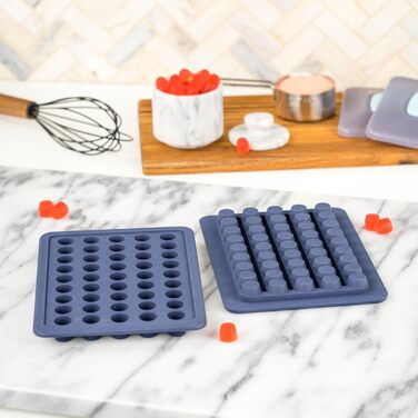 Magical Butter Silicone Candy/Chocolate/Soap Cups, Non-Stick, 2 ml